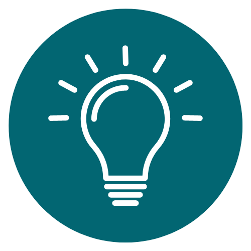 Innovative solution icon